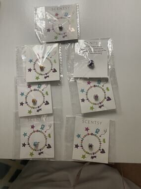 NEW Scentsy Consultant beads/charms lot of 12